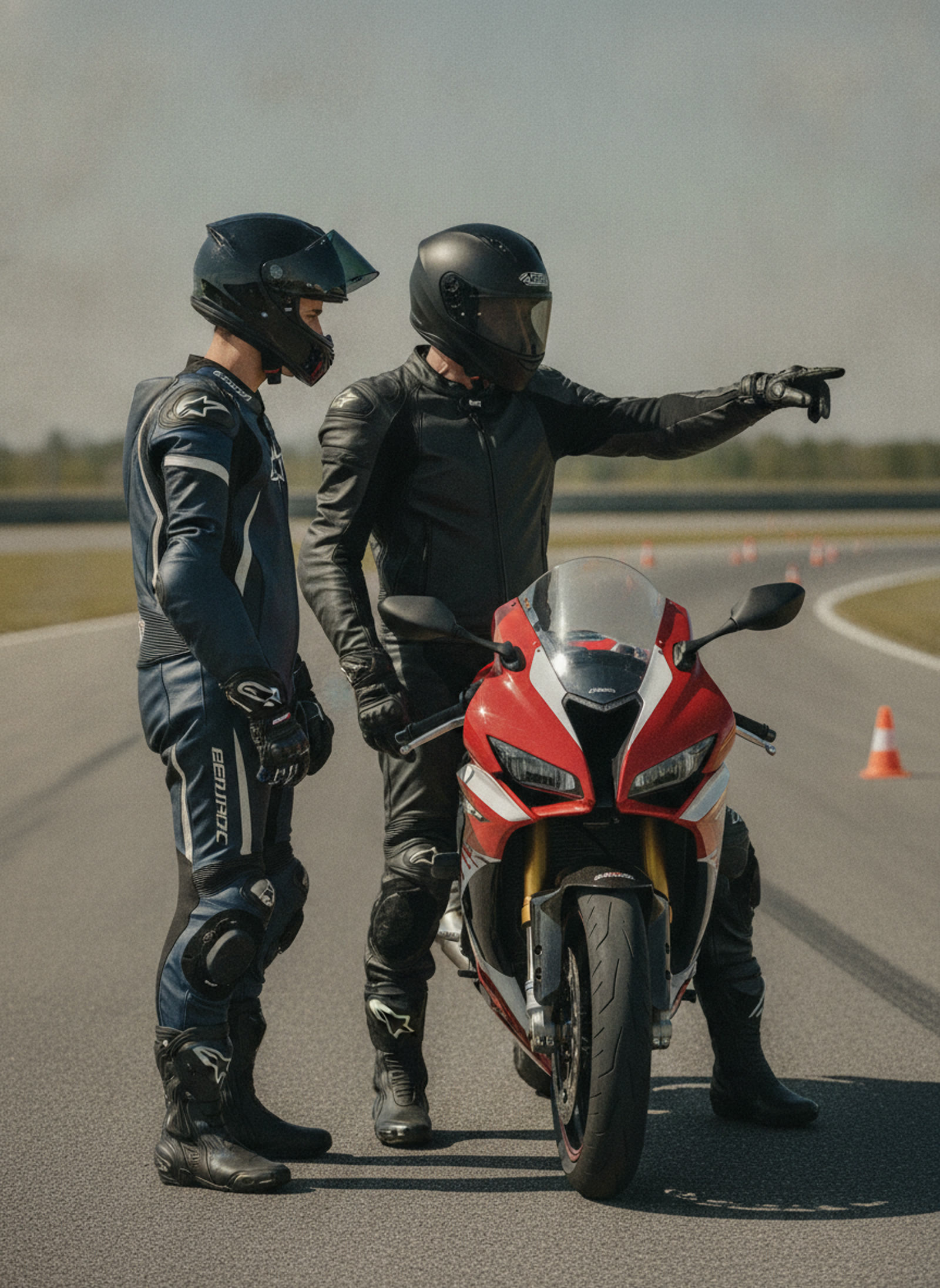Clase presencial con tu moto